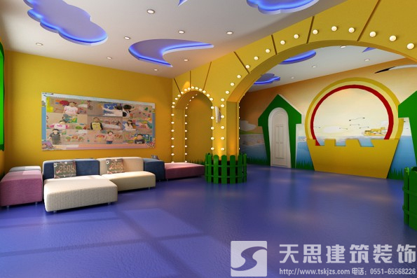 幼兒園裝修設計整體空間規(guī)劃好